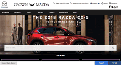 Desktop Screenshot of crownmazdami.com