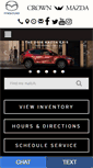 Mobile Screenshot of crownmazdami.com